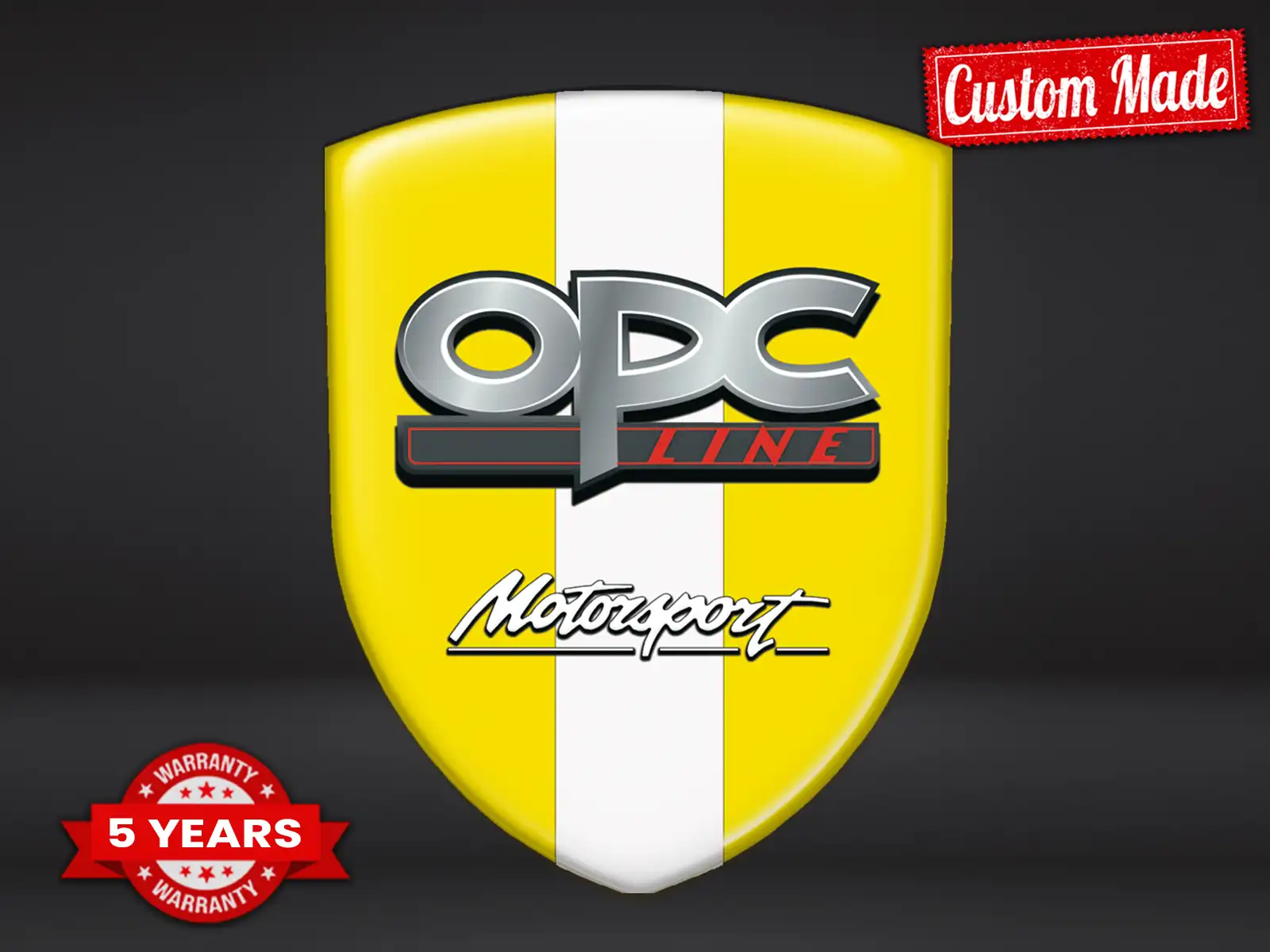 OPC Heckscheibensticker Stil Tuning Hochwertig Auto